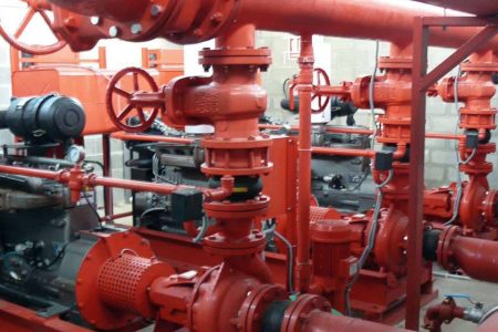 Mantención sala-bombas