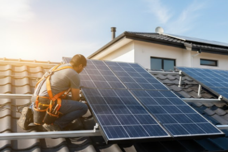 instalalcion de paneles solares